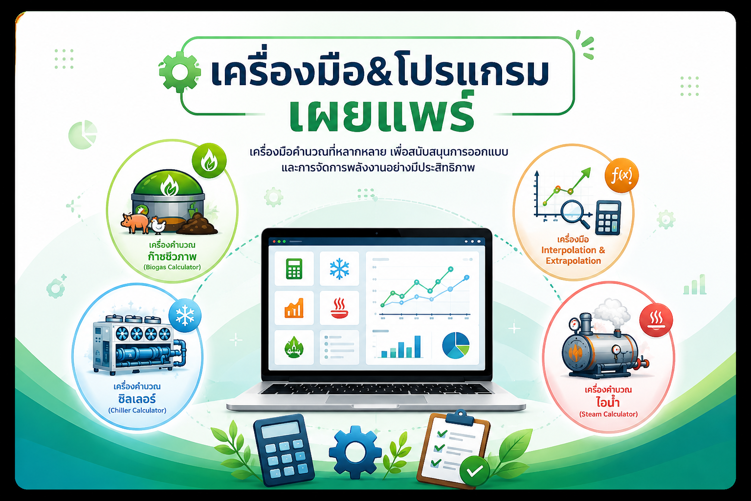 เครื่องมือคำนวณด้านพลังงาน